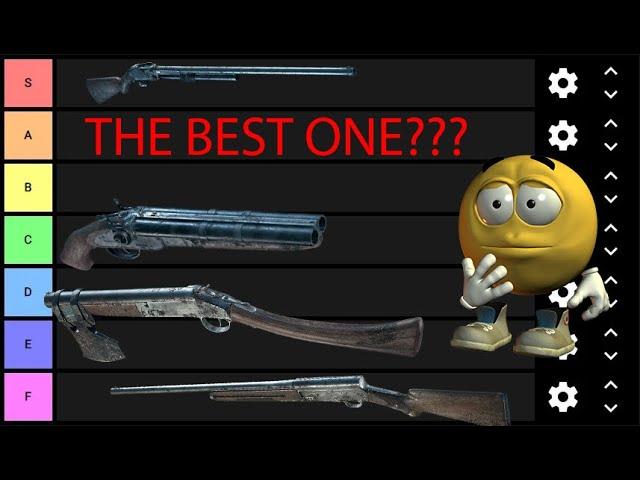 Shotguns are (Actually) Good in Hunt: Showdown. Lets Rank Them.