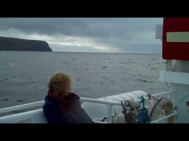 The Boat From Sandoy to Skuvoy, Faroe Islands