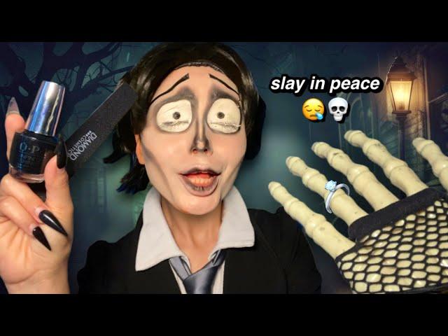 ASMR~ Victor Van Dort does your nails  tingly manicure (you’re dead) 