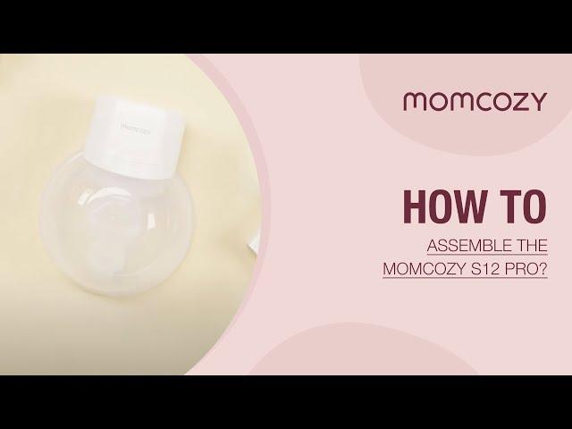 5 Steps! Momcozy S12 Pro Wearable Breast Pump Gets Prepared!