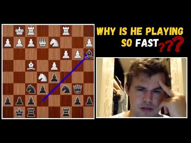 Magnus Carlsen gives a MASTERCLASS on London System