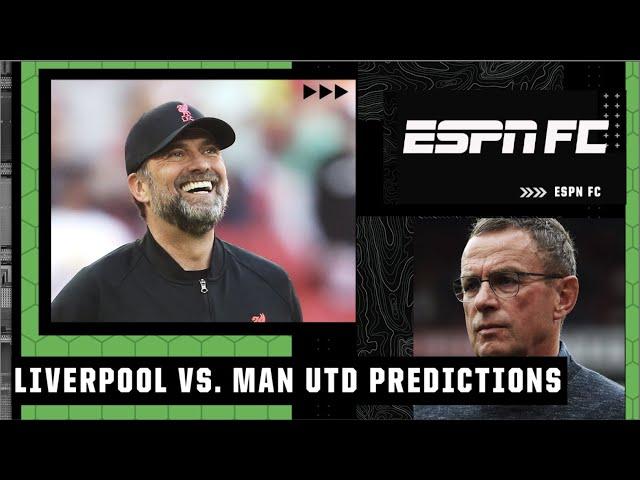 ESPN FC’s Liverpool vs. Manchester United match predictions  