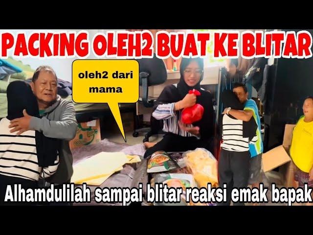 AKHIRNYA PULANG BLITAR &REAKSI  EMAK BAPAK AKU BALIK KAMPUNG LAGI TERHARU!(OLEH2 DARI MAMA BANYAK)