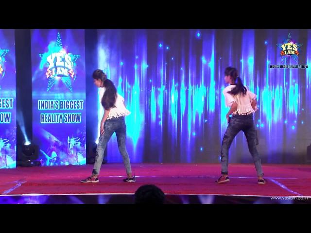 Performance of  Nidhi & Muskan   at Mega2 Audition of YES I AM REALITY SHOW