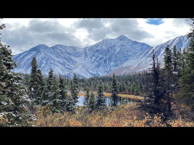 The view was EPIC #Canada #Yukon #YukonTerritory #snow #KluaneNationalPark