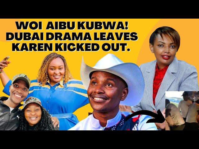 Maskini Karen Woi!Samidoh Mugithi In Dubai Ends Badly With His Wives Edith & Karen Fight For Him.