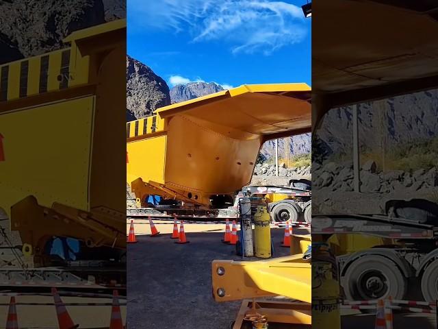 Cat 798 AC mining truck hopper #machinery