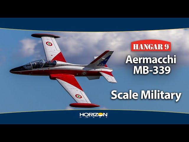 Hangar 9 Aermacchi MB-339 Scale Military Turbine Jet