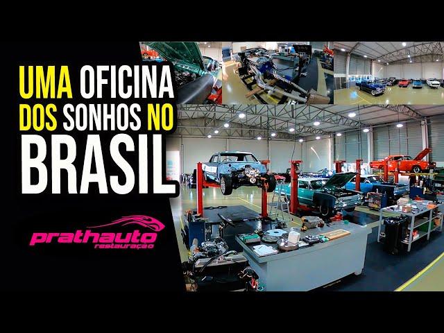 Conheci uma oficina dos sonhos! Prathauto Restaurações é IMPRESSIONANTE