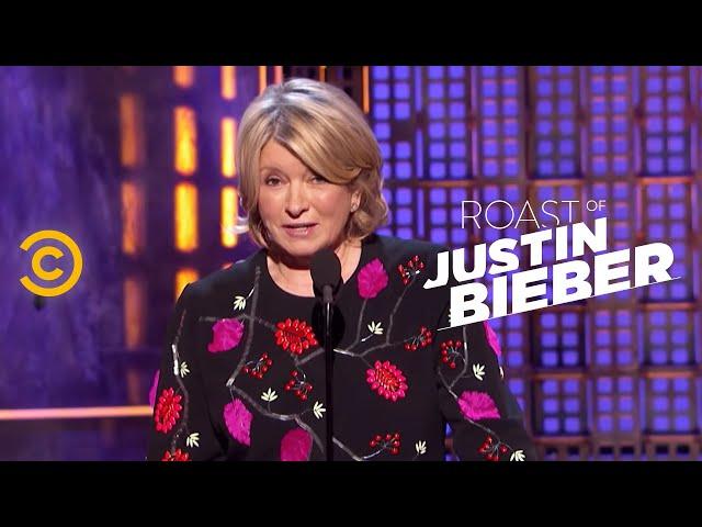 Roast of Justin Bieber - Martha Stewart - Changing Lives for the Better