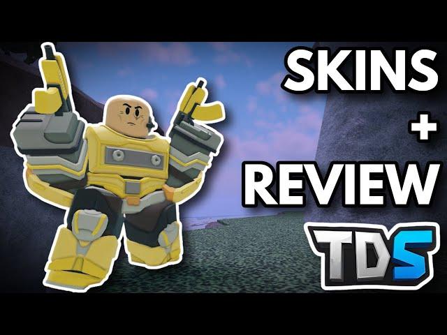 TDS Commando Rework is here! All Skins & Tower Showcase!! (UPDATE)