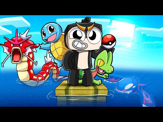 POKEMON RAFT SURVIVAL... Then We BATTLE!