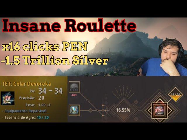 Insane Roulette Gear BDO - 1.5 trillion silver - Black Desert Online