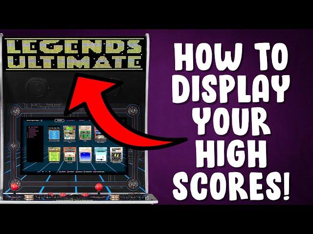 AtGames BitPixel LED Update!  How to Display Your High Scores & Leaderboards!