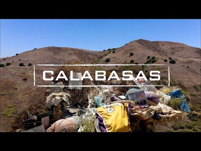 Calabasas, California - Kobe Bryant Crash Site | 4K Drone Footage