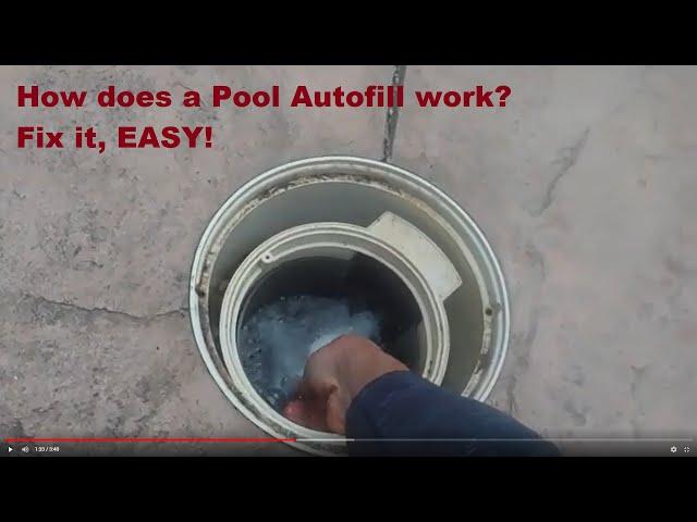 Swimming pool Auto filler/autofill overview, any brand including Pentair, Jandy, Hayward, Letro.