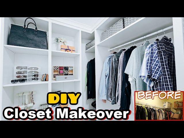 Extreme Closet Makeover on a Budget 2024  Insane Room Transformation Before & After