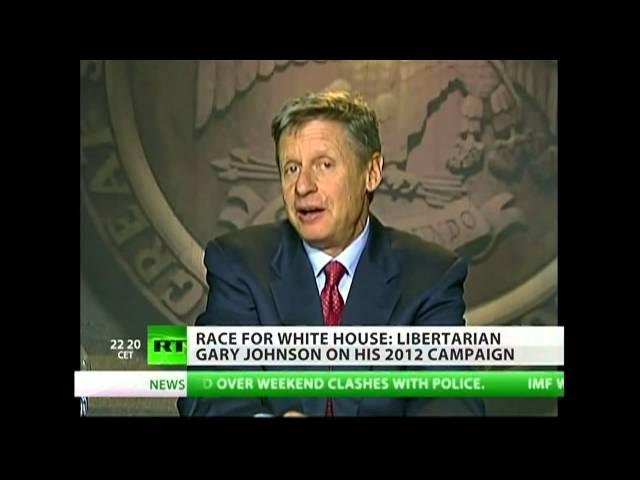 Third Party Candidate Gary Johnson