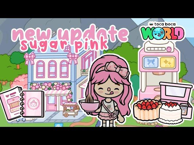 NEW TOCA BOCA "SUGAR PINK ESSENTIAL / STYLE UPDATE IS OUT" | TOCA LIFE WORLD CUTEST UPDATE EVER!🩷