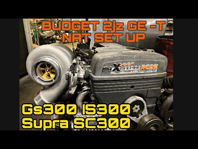 2jz Budget Turbo kit @MaXpeedingRods  T66 billet turbo  IS300 gs300 sc300