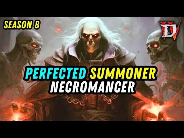 Diablo 4 Necromancer Minion Build PERFECTED - Season 8