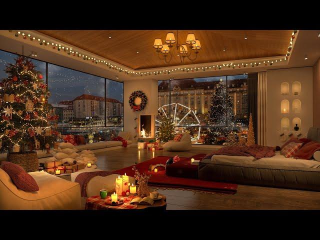 Cozy Bedroom Christmas Serenade - Waiting for Christmas 2024 - Relaxing Jazz  for Relaxation