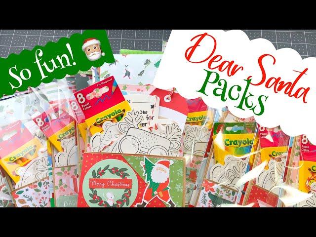 Craft Fair Idea #11:  DEAR SANTA PACKS ️ 2019