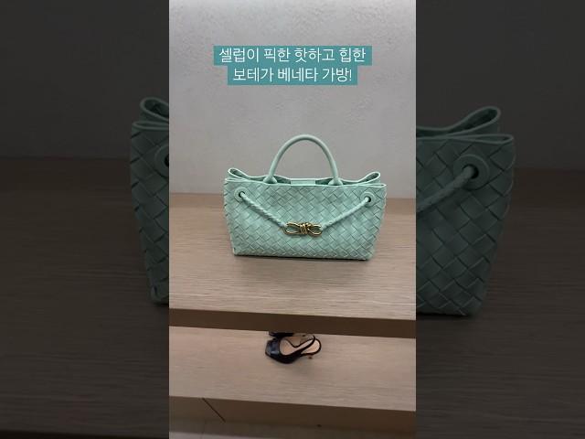 셀럽이 픽한 가방 보테가 베네타 안디아모  #보테가베네타가방  #셀럽패션 #bottegavenetabag #명품가방추천
