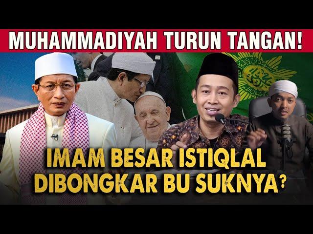 IMAM BESAR MASJID ISTIQLAL AKHIRNYA HARUS MUNDUR AKIBAT ULAMA MUHAMMADIYAH BERSUARA