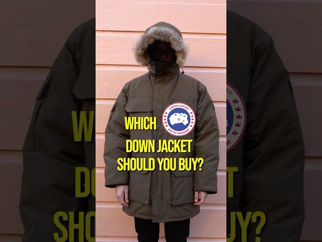 Which Canada Goose Down Jacket IS BEST?