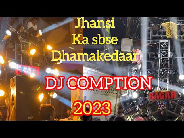 Jhansi ke pulia number 9 m huaa dhamakedar dj comption 2023|| झांसी में हुआ डीजे कंपटीशन || #karera