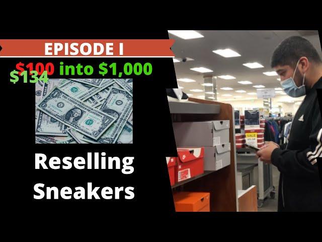 How To Make Money Selling Brick Sneakers, Brick Flipping for Beginners, $100 into $1000