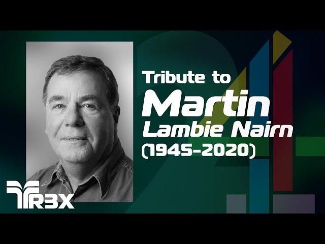 Tribute to Martin Lambie Nairn (1945-2020)