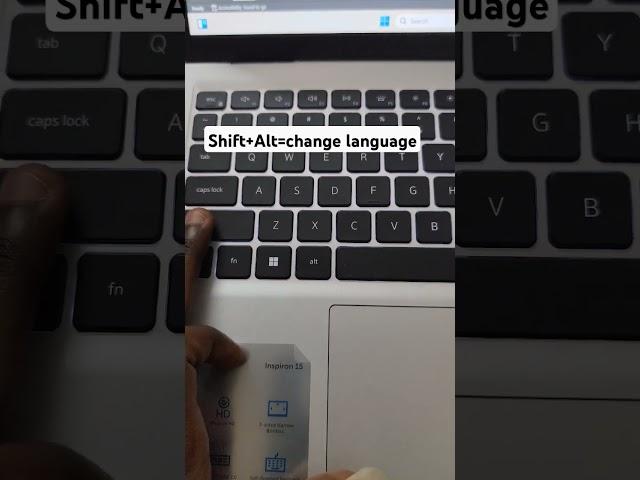 Computer language change shortcut #windows #shortcutkeys #shorts