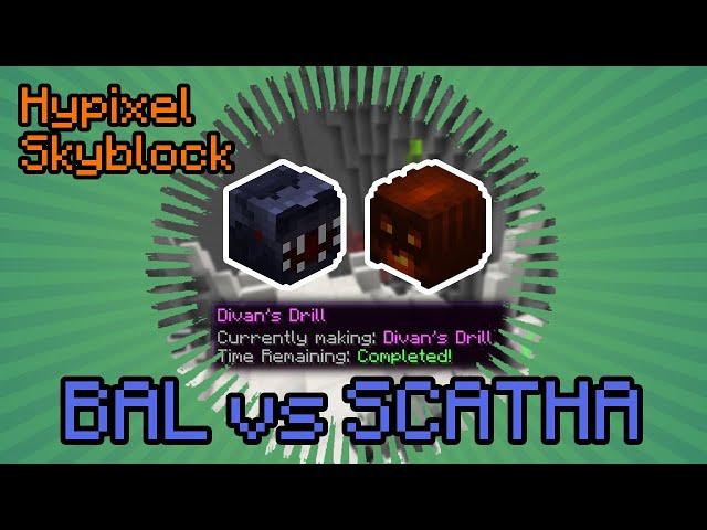 DIVANS DRILL - MAXED MINING STATS  Hypixel Skyblock Deutsch | Multidissimo