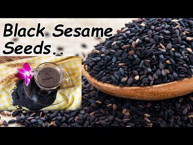 Top 7 Surprising Benefits of Black Sesame Seeds || Benefits of Black Sesame Seeds || Sesame Seeds