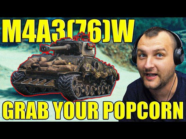 Beautiful Games with the M4A3(76)W in World of Tanks!