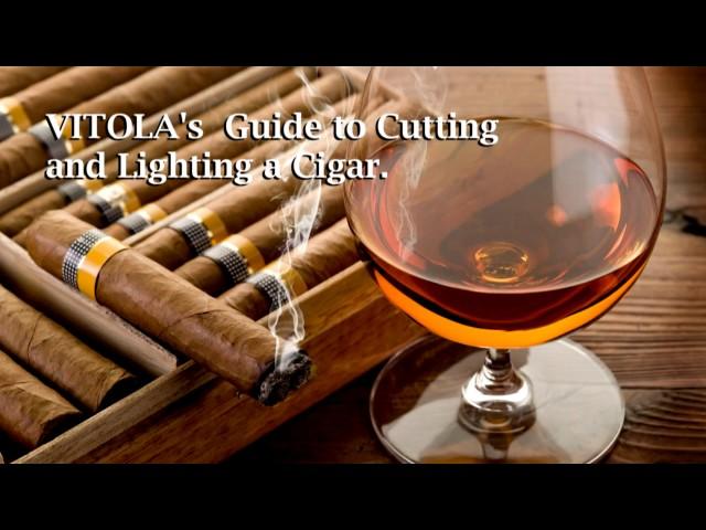 Vitola -  How to Cut and Light a Cigar ️️ 