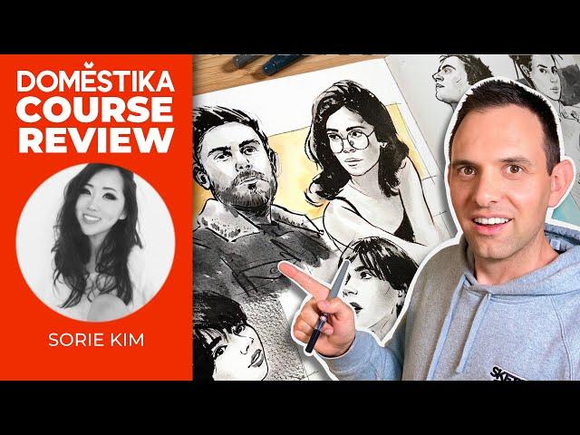 IMPROVE your drawing skills FAST with Domestika!! (Sorie Kim course review)