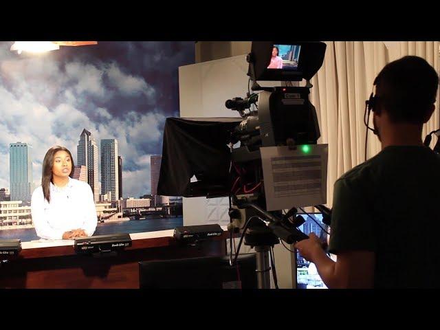 Behind the Scenes of USF's Florida Focus TV News Class