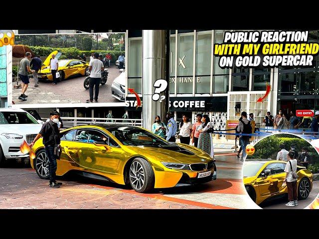 Public Reaction On India's First Golden Supercar 