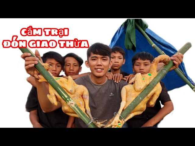 Cắm Trại & Nướng Gà Giữa Đồng Ruộng | Đại Tiệc Cuối Năm