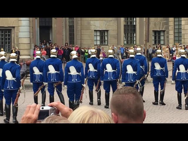 Royal Guard Changing at Stockholm Palace (Sweden)