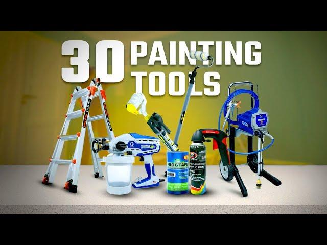 30 Painting Tools That You Must Have