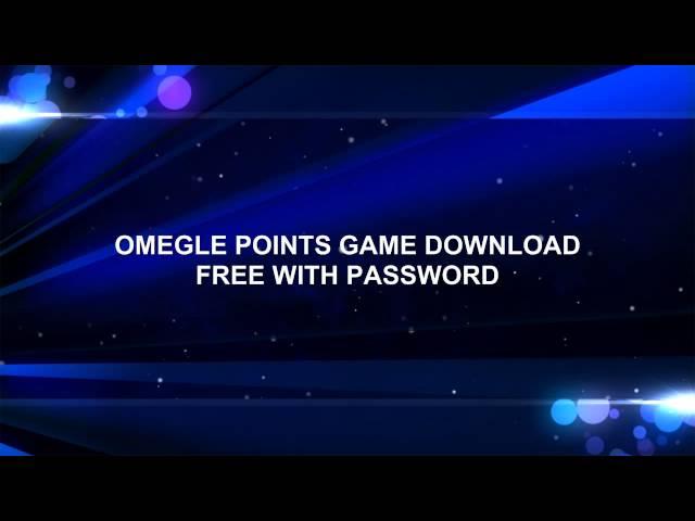 Omegle Points Game Free