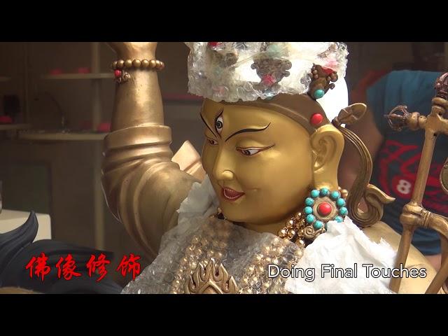 5-Foot Gyenze Statue Arrives in Kechara Forest Retreat