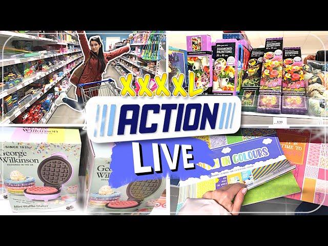 1 Std. ACTION LIVE Haul  NEUHEITEN + WOCHENANGEBOTE | Garten, Deko, Beauty, Süßigkeiten, Haushalt