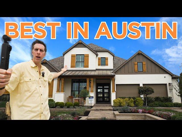 See Inside New Homes in a BOOMING Austin Texas Neighborhood!