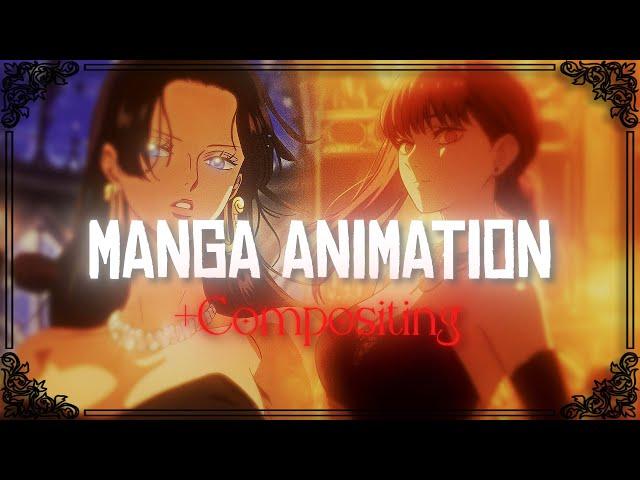 How to: manga animation + Composite (+free PF!)