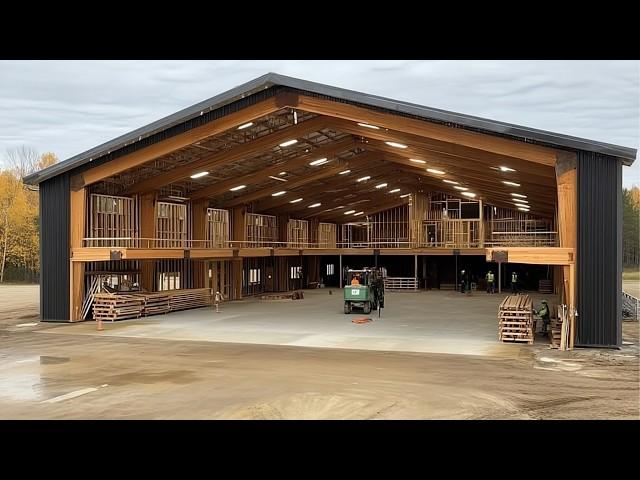 Two Men Build MASSIVE $750,000 Barndominium in ONLY 1 Year | Start to Finish by  @RRBuildings